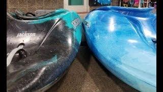 Mixmaster VS.  Homeslice Intermediate kayak review