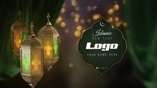 After Effects Template / Ramadan & Eid Mubark Epic Golden Lantern  Free Download