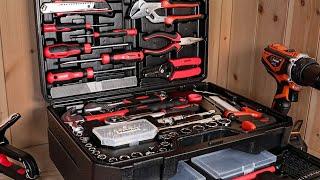 KingTool 325 Piece Home Repair Tool Kit, General Home/Auto Repair Tool Set, Toolbox Storage Case