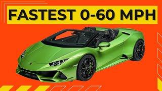 20 Fastest Cars in the World from 0 - 60 MPH  - Motofixr