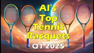 Top 5 Trending Tennis Racquets Of Q1 2025 According To AI... But Can You Trust It?