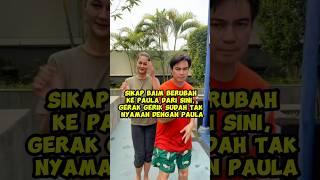 Dari sini Baim mulai beda ke Paula  #baimwong #baimpaula #raffiahmad #rubenonsu #cerai