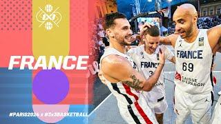 France's  Men Olympic Team | Interview | 3x3 Basketball