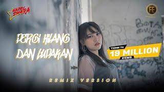 HAPPY ASMARA - PERGI HILANG DAN LUPAKAN [ Dj Angklung Full Bass ] ( Official Music Video )