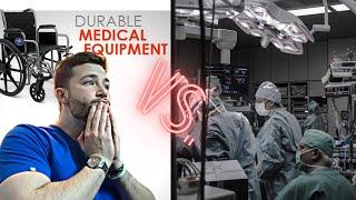 DME vs Hardware Medical Device Sales Jobs