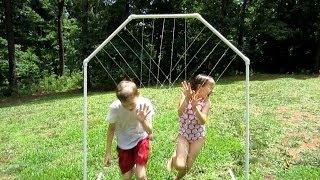 How to make a Homemade Water Park with PVC