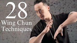 28 Wing Chun Self-Defense Techniques | master Tu Tengyao