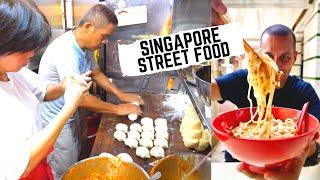 STREET FOOD in SINGAPORE | Best Singapore HAWKER CENTER | What to eat in SINGAPORE
