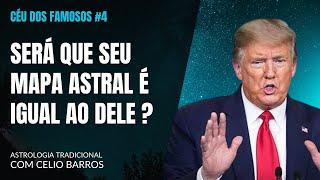 MAPA ASTRAL DE DONALD TRUMP - Astrologia Tradicional com Celio Barros