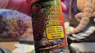 Zoo Med Natural Juvenile Bearded Dragon Food REVIEW!