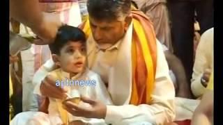 AP CHIEF MINISTER CHANDRABABU NAIDU|DEVANSH|LOKESH|TTD TEMPLE