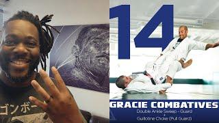 GJJ Training Vlog Day 4: Gracie Combatives - Lesson 14 (Double Ankle Sweep)