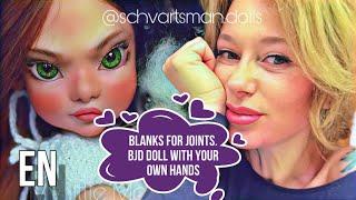 Blanks for joints.BJD doll with your own 