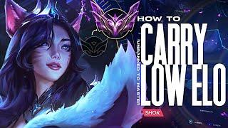 HOW A CHALLENGER CARRIES LOW ELO - UNRANKED TO MASTER