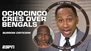 Chad Ochocinco CRIES over the Bengals  Stephen A. & Shannon don't hold back  | First Take