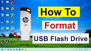 How To Format USB Flash Drive on Laptop/PC