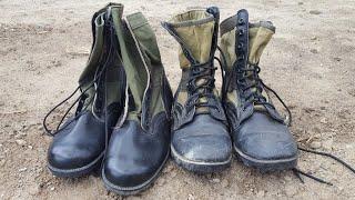 Rothco Jungle boots vs Original Vietnam Jungle Boots