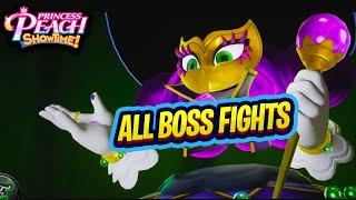 Princess Peach Showtime - All Boss Fights Gameplay