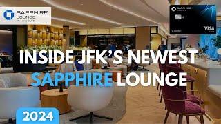 A look inside the new Chase Sapphire Lounge at JFK Airport
