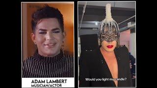 Adam Lambert's IG & IGstory : preview of  Out100 itw. (air this weekend) / Make a wish ️ 2024-12-19