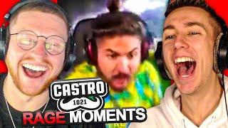 SIDEMEN REACT TO CASTRO FUNNY RAGE MOMENTS