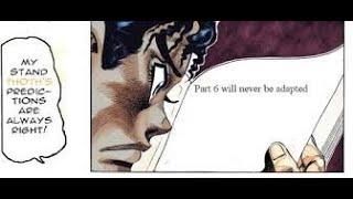 Stone Ocean (Part 6) will get an anime eventually, right?