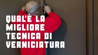 Qual'è la migliore tecnica per verniciare?