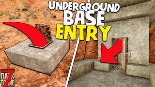 100% ZOMBIE PROOF Underground Base Entry That BROKE THE GAME! | 7 Days to Die
