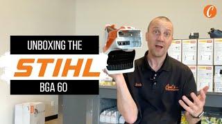 Unboxing the Stihl BGA 60 Battery-Powered Blower