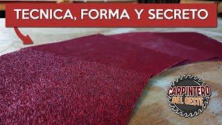 COMO UTILIZAR CORRECTAMENTE LAS LIJAS PARA TRABAJAR LA MADERA / TODOS LOS SECRETOS!