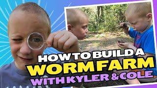 Dive into the fun of creating a worm farm!