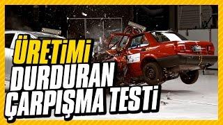 Üretimi durduran çarpışma testi: Darmadağın oldu, üretimden kaldırıldı