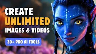 Create Unlimited AI Generations for 1 Hour | 30+ Pro AI Tools in One