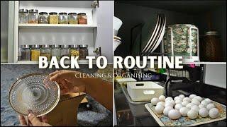 Back to Routine | Organizing & Cleaning