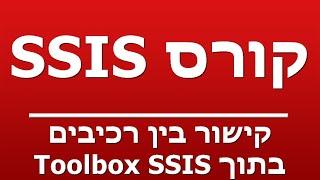 קישור בין רכיבים בתוך Toolbox SSIS