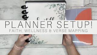 Planner Setup! | New Planners & Verse Mapping Journal| @thejamesmethod