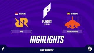 RRQ Hoshi vs Burmese Ghouls HIGHLIGHTS Games of the Future 2024 | BG VS RRQ