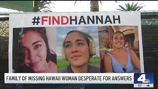 Family of missing Hawaii woman searching for answers