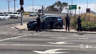 2 people dead, 1 injured in Santa Maria crash