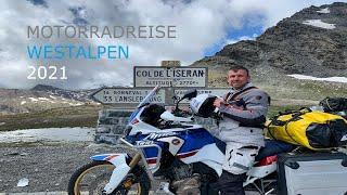 Mit dem Motorrad durch die Westalpen