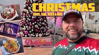 Christmas at Dollywood 2024 | Food Reviews, shows, merch and more