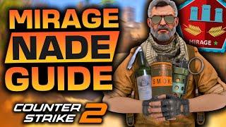 Mirage Nades YOU MUST LEARN in CS2