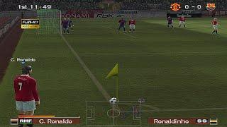 PES 6 - C.Ronaldo Surprise Goal From The Corner