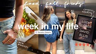 week in my life (fall vlog): friends, food, books & botox 