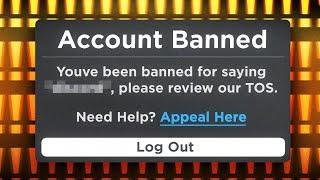 Dont Say This On Roblox, You'll Get Banned Instantly...