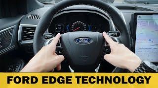 Ford Edge Steering Wheel and Cluster (2020 - 2024 models)