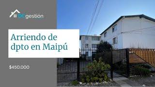 DC gestión propiedades - Arriendo de departamento en Maipú