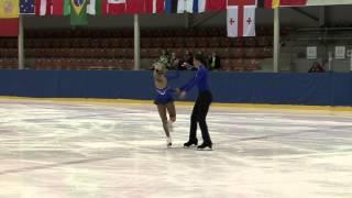 1 C. ZAITSEV / E. STEVENS (USA) - ISU JGP Riga Cup 2013 Junior Pairs Free Skating