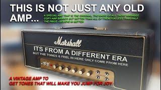 A Marshall Amp Delivering Tones & Feel That Simulators Cannot