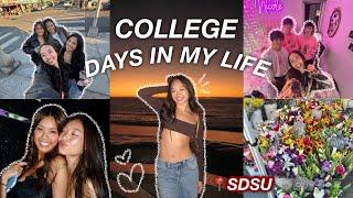 COLLEGE DAYS IN MY LIFE | *freshman year @ SDSU*